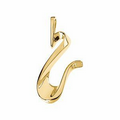 14K Yellow Gold Freeform Pendant